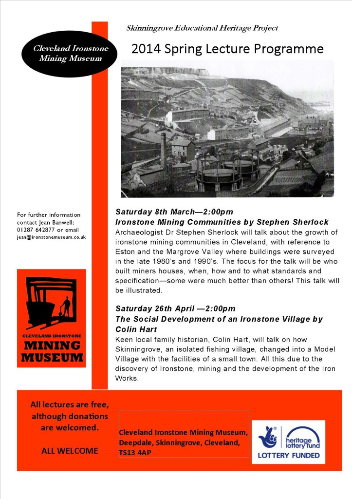 Spring Lecture Programme 2014